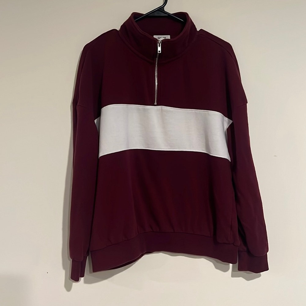 ♻️ Garage quarter zip sweatshirt